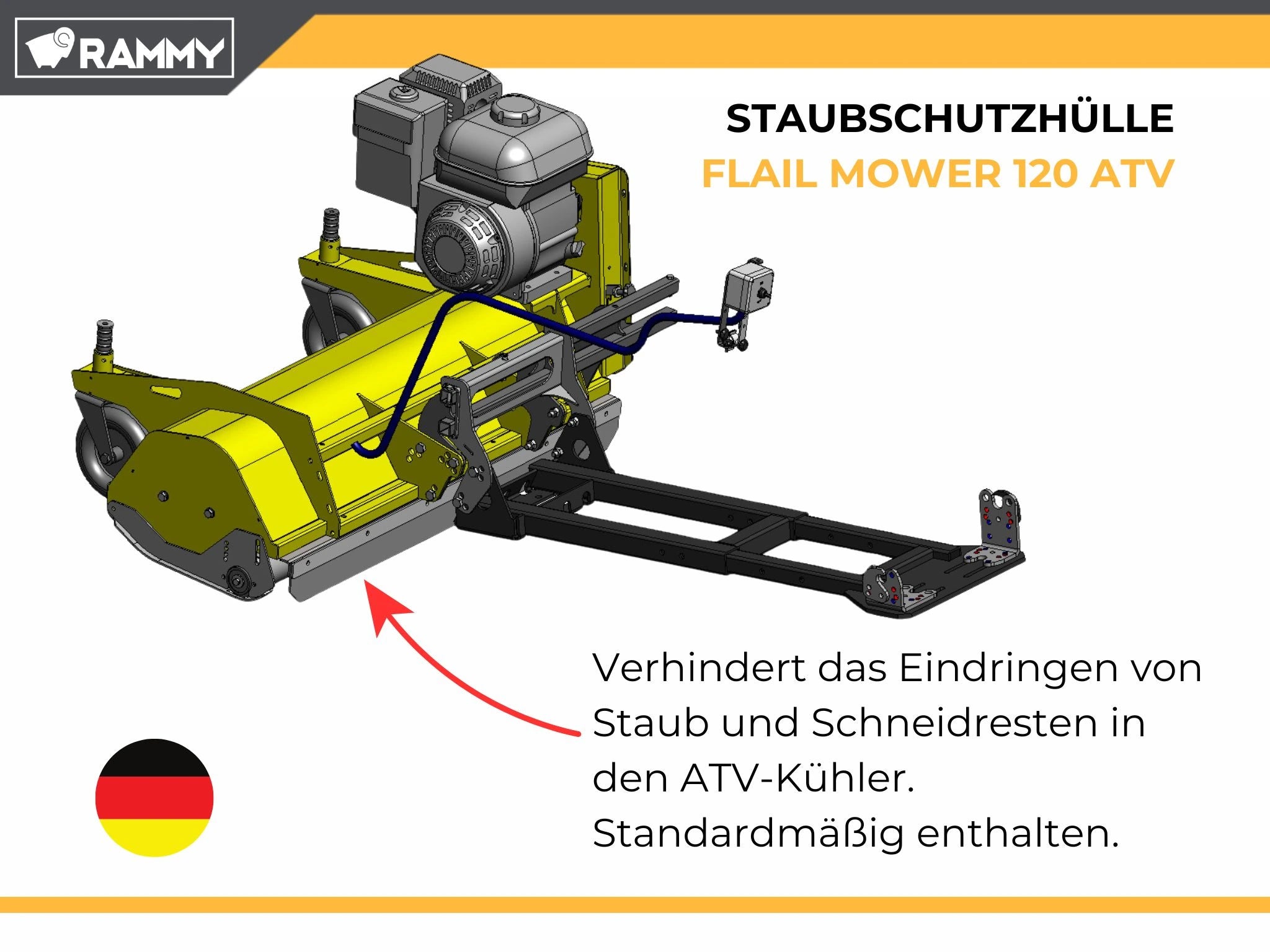 Rammy Schlegelmäher 120 ATV