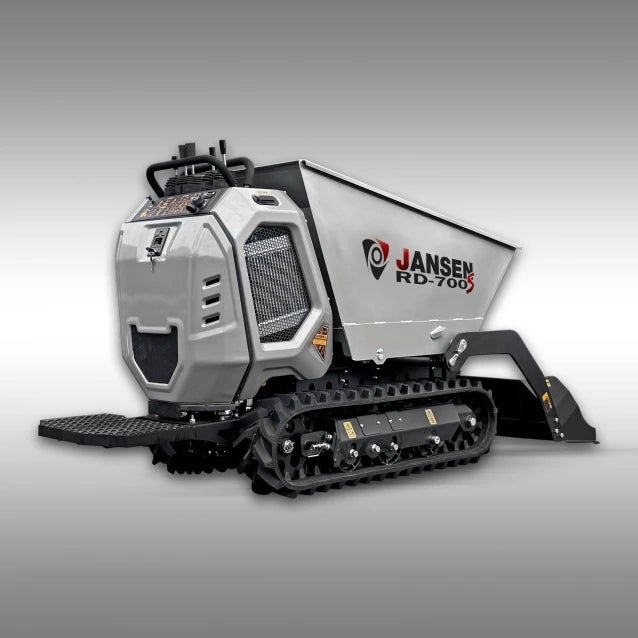 Raupendumper Jansen RD-700S, Benzin, hydrostatisch, Selbstladefunktion, Ketten