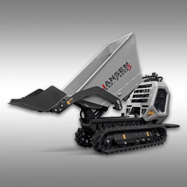 Raupendumper Jansen RD-700S, Benzin, hydrostatisch, Selbstladefunktion, Ketten