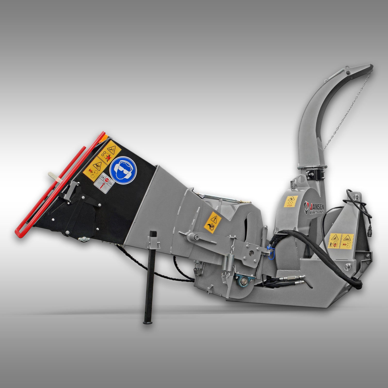 Schredder Jansen BX-92RS Häcksler Holzhäcksler Holzschredder Traktor