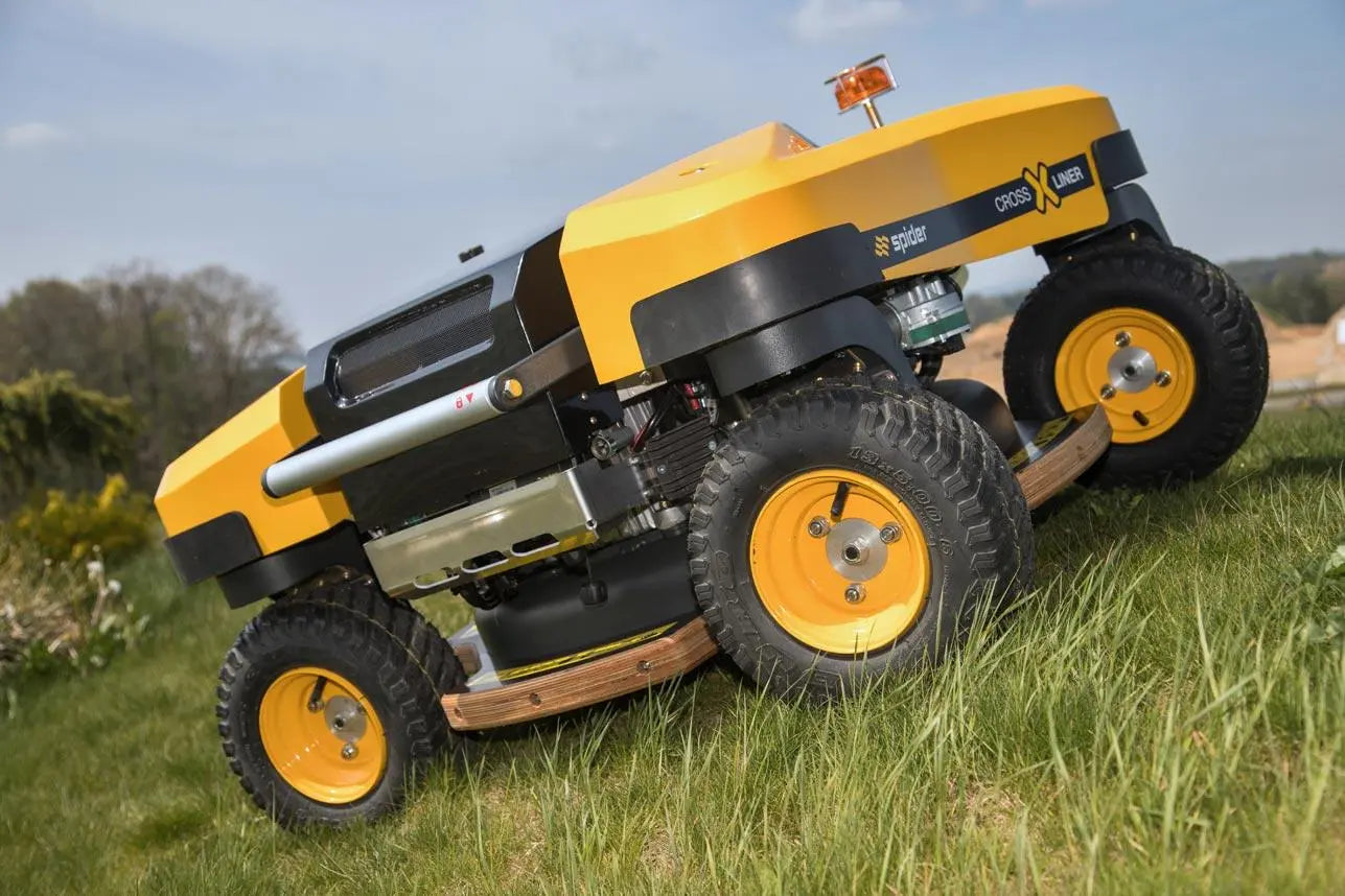 Spider CROSS LINER LITE Großflächenmäher ohne Seilwinde mit Schleuderwendung