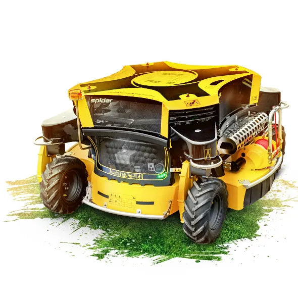 Spider 2SGS EFI Großflächenmäher und Böschungsmäher mit Seilwinde und Schleuderwendung