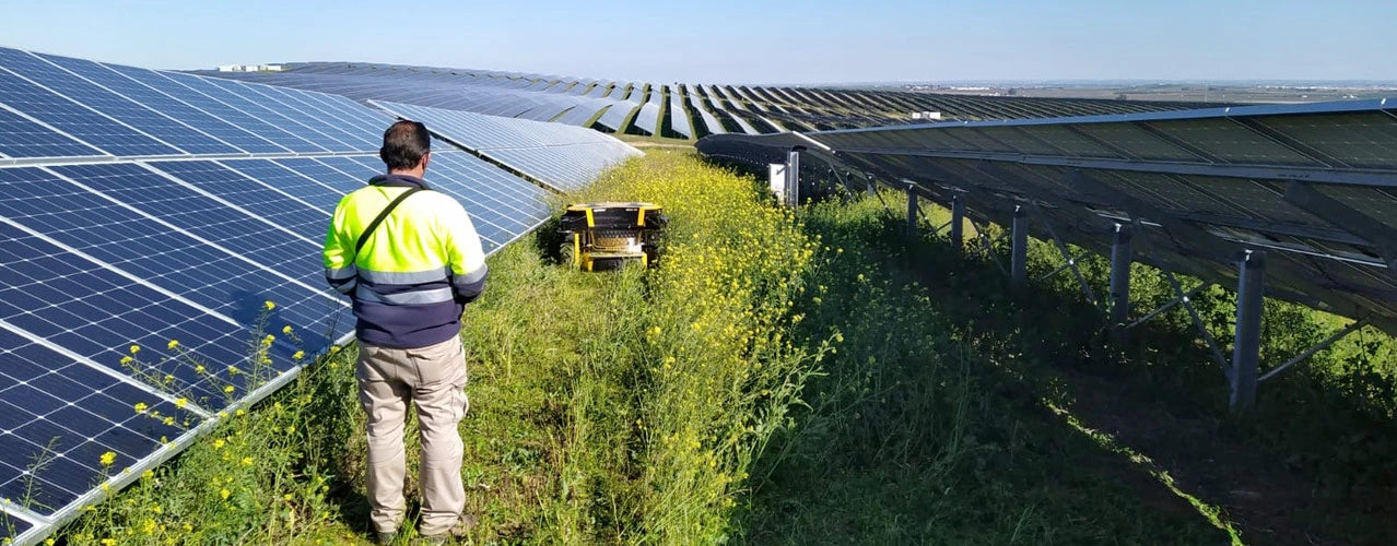 Spider 2SGS Großflächenmäher und Böschungsmäher mit Seilwinde und Schleuderwendung