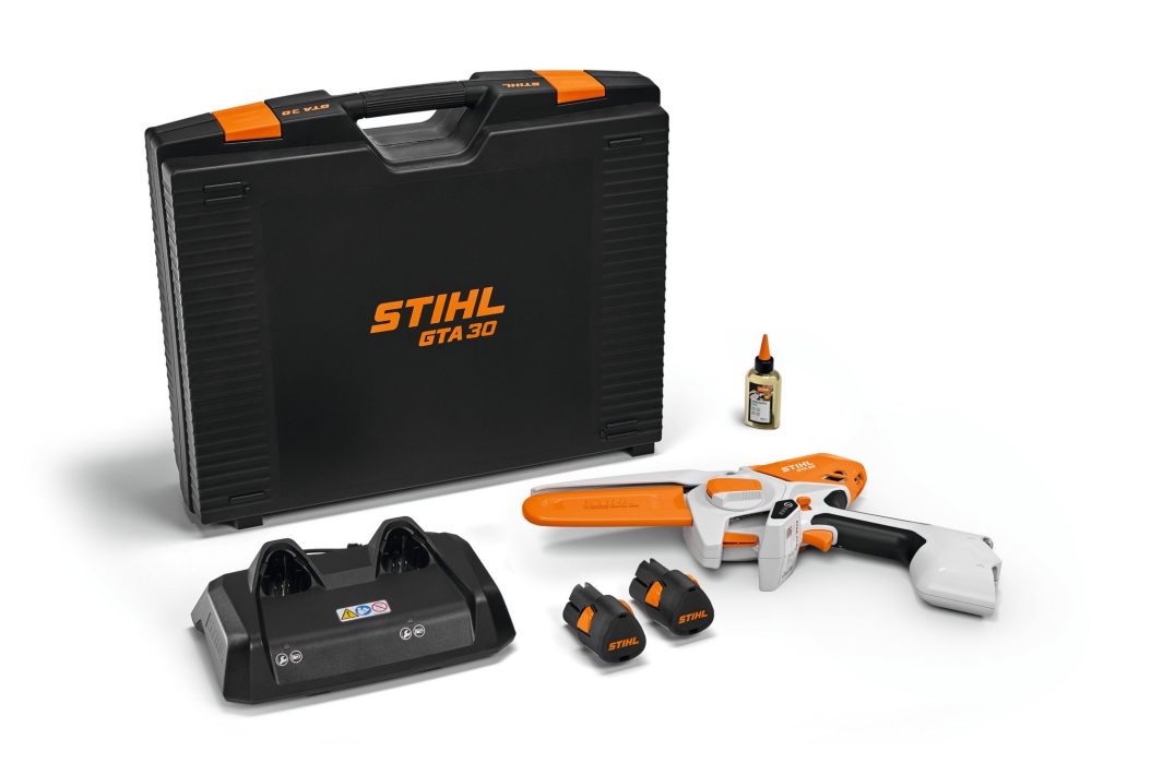Stihl GTA 30 Akku-Gehölzschneider mit 2x Akku AS 2 und Ladegerät AL 5-2