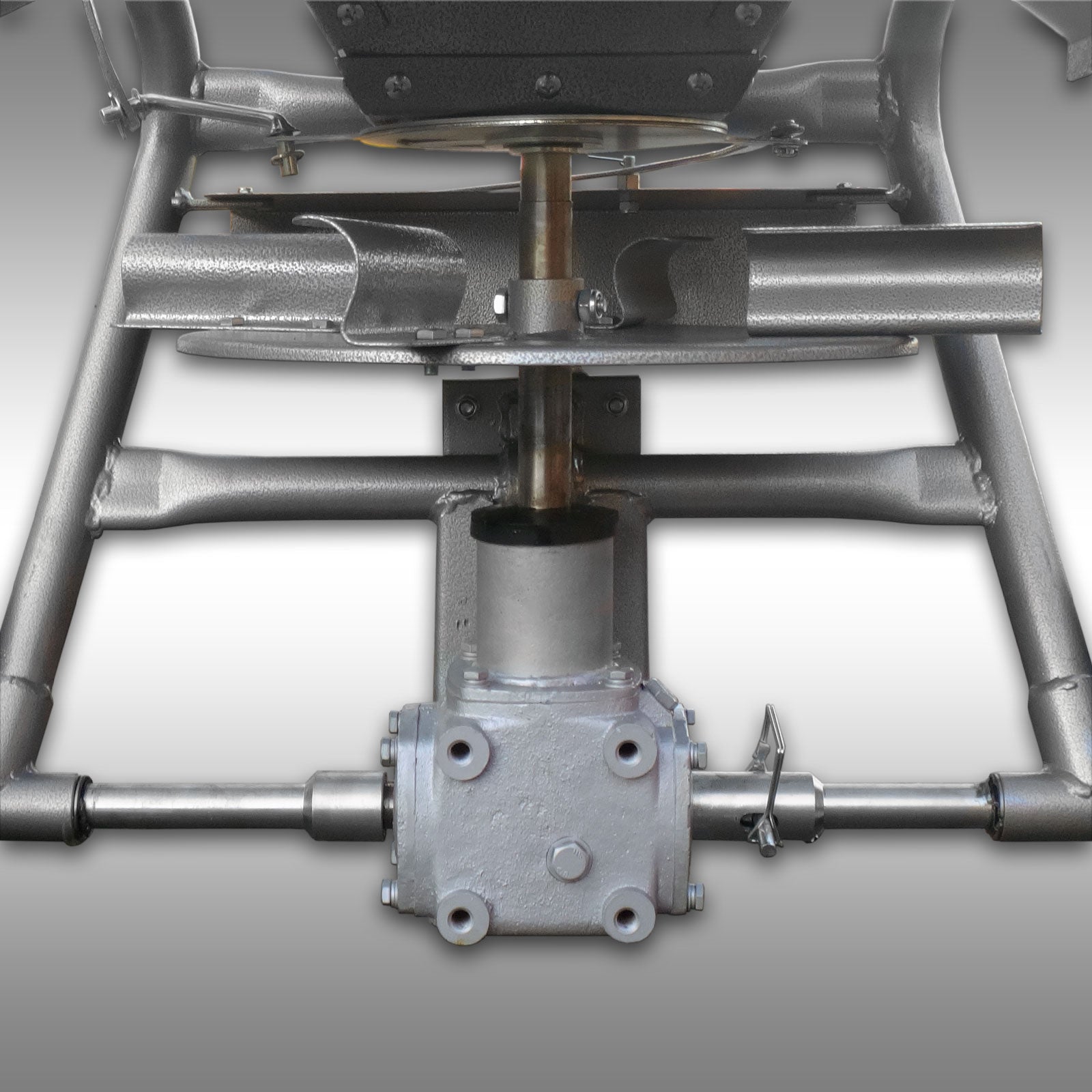 Streuwagen Jansen SW-200, Nachlaufstreuer, Düngerstreuer, Salzstreuer