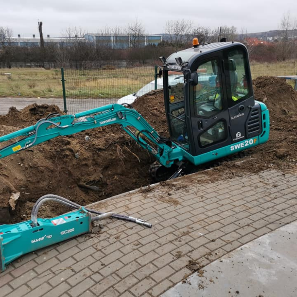 SUNWARD Minibagger SWE 20F