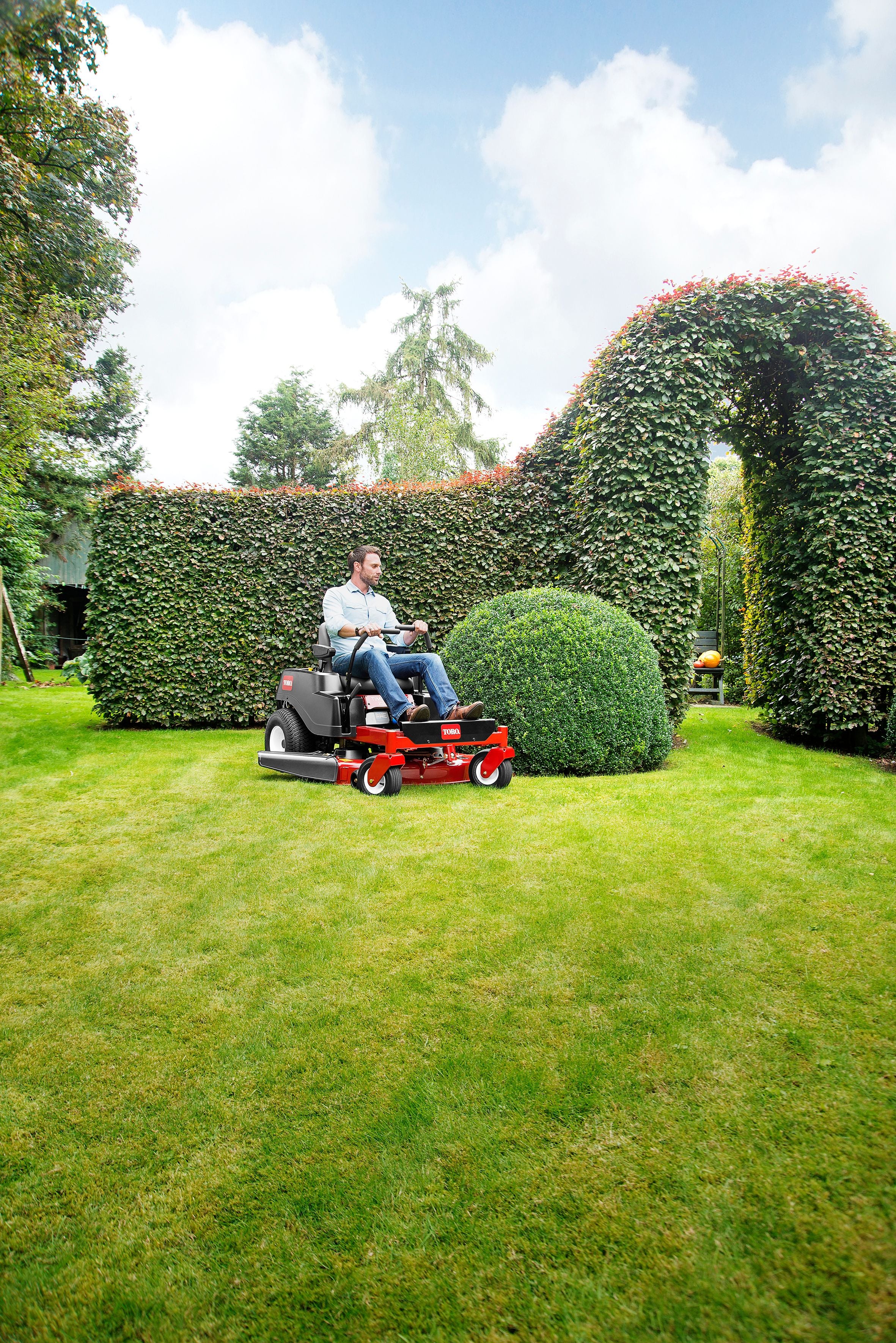 Toro TimeCutter ZS4200T 107 cm Nullwendekreis-Aufsitzrasenmäher1