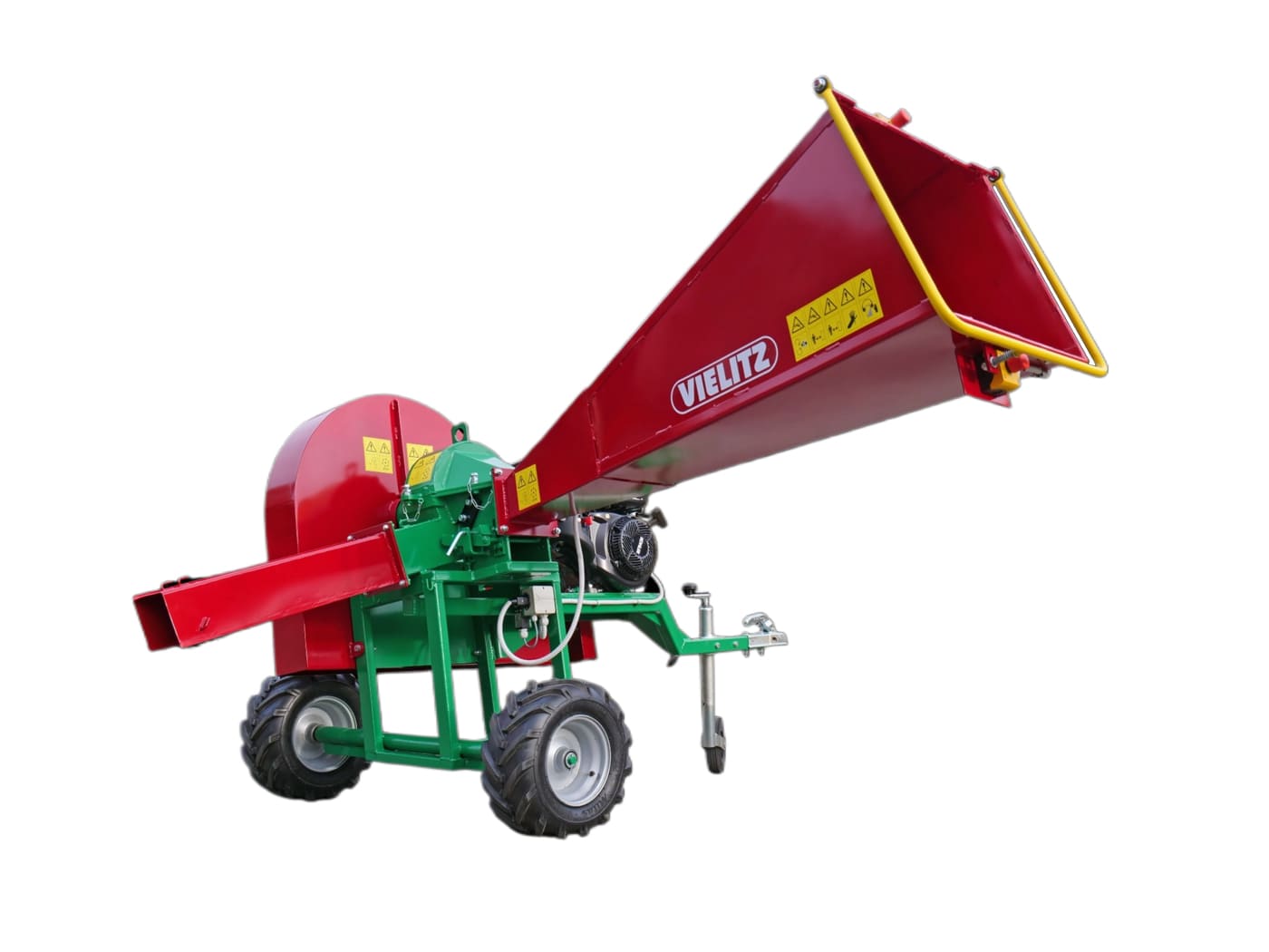 Vielitz Holzhäcksler - Grobhäcksler mit Benzinmotor GH - 70 - B - 14 - PS
