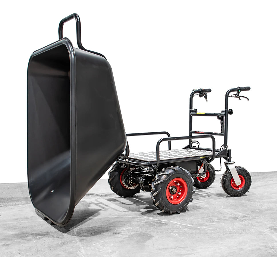 Wematik elektrische Schubkarre Regina mit Rückwärtsgang