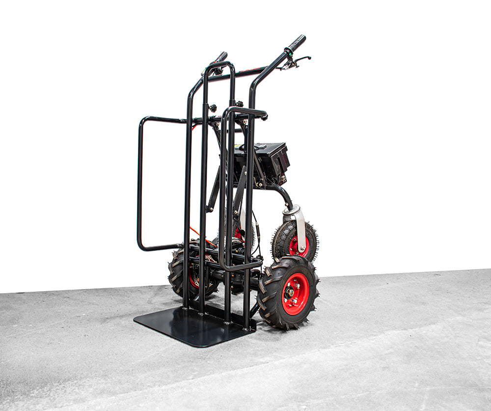 Wematik elektrische Schubkarre Sackkarre Brandon mit Rückwärtsgang, Motorschubkarre, Transportkarre