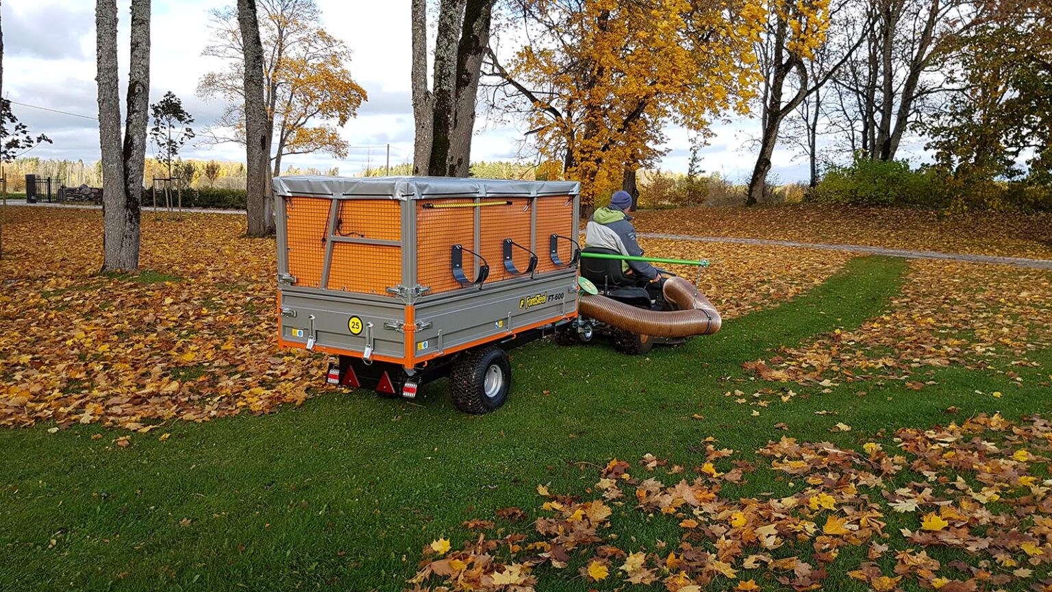 ForeSteel FT-600 Laubsaugwagen