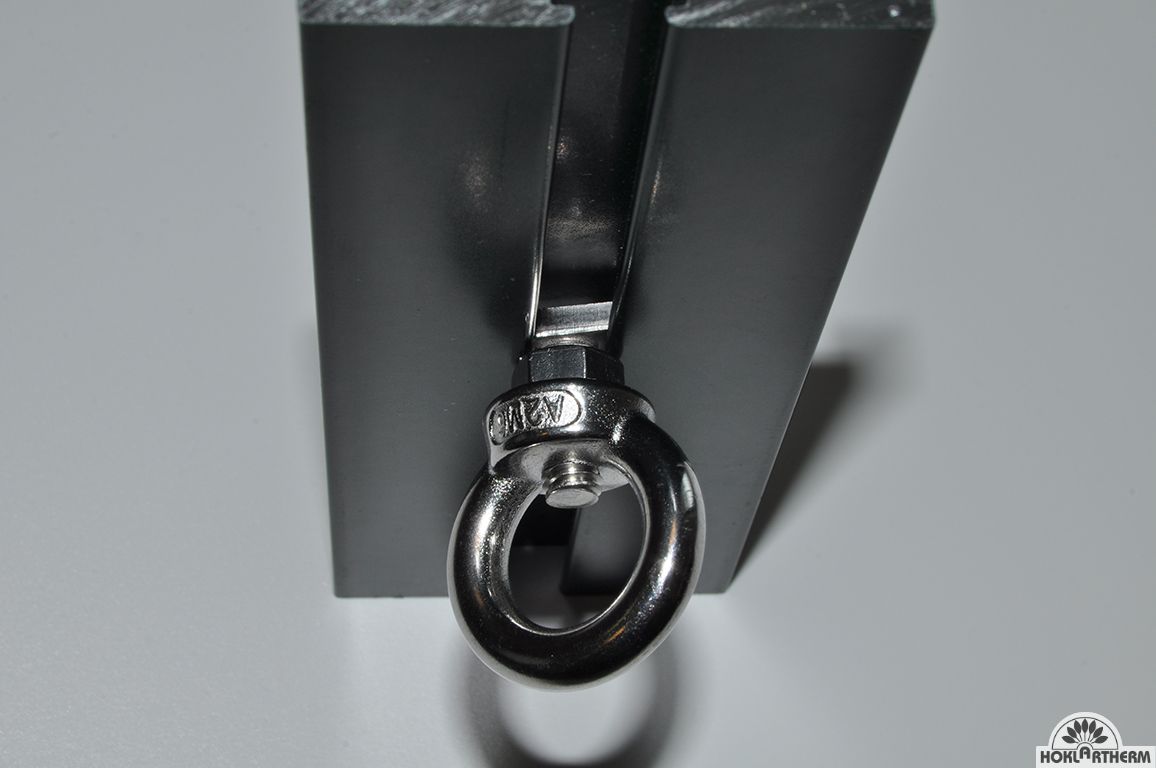 Hoklartherm Ring-Ösenkombination aus Edelstahl