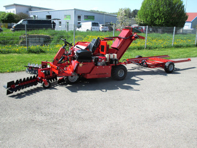 Feucht Obsttechnik Großkistenwagen für 2 Kisten mit hydr. Radantrieb OB 80 R/ OB 100 A