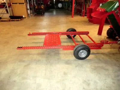 Feucht Obsttechnik Großkistenwagen für 2 Kisten mit hydr. Radantrieb OB 80 R/ OB 100 A