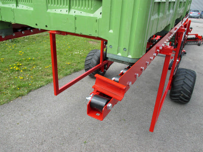 Feucht Obsttechnik Großkistenwagen für 3 Kisten mit hydr. Absenkung und Radantrieb für OB 80 R oder OB 100 A