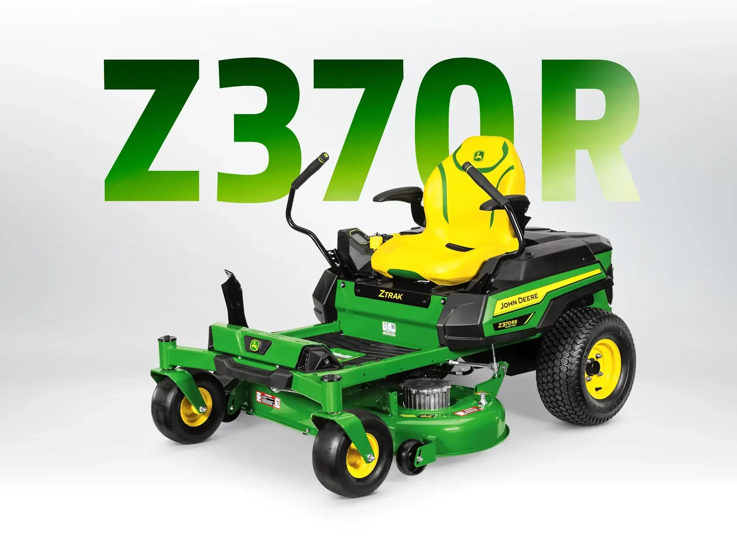 John Deere ZTrak Z370R Nullwenderaduismäher Electric Frühjahrsangebot