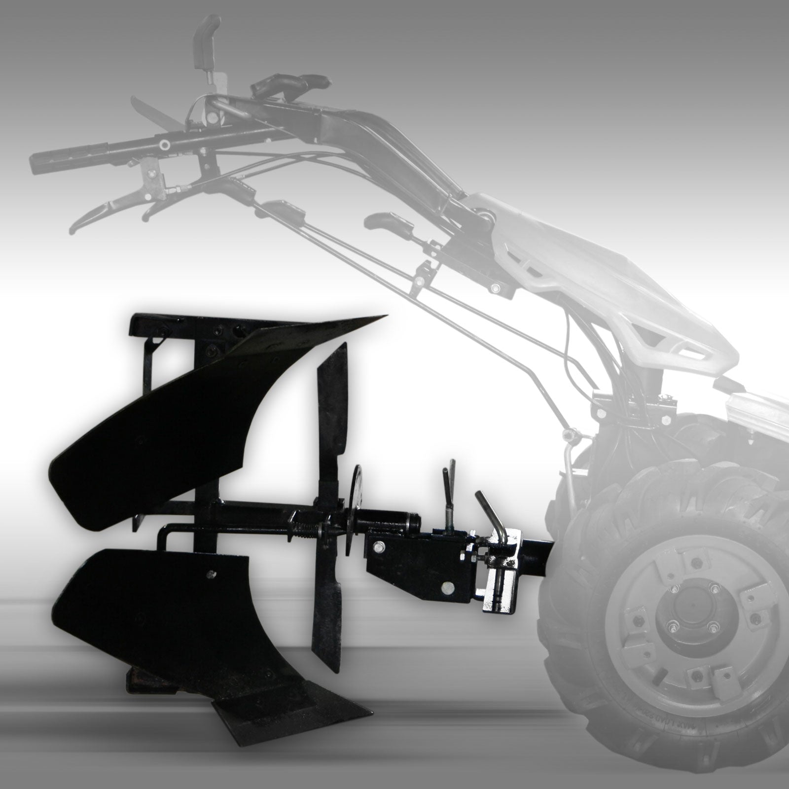 Wendepflug für Motorgeräteträger Jansen MGT-600