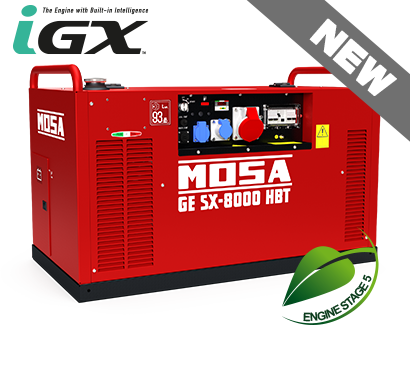 Stromerzeuger GE SX-8000 HBT