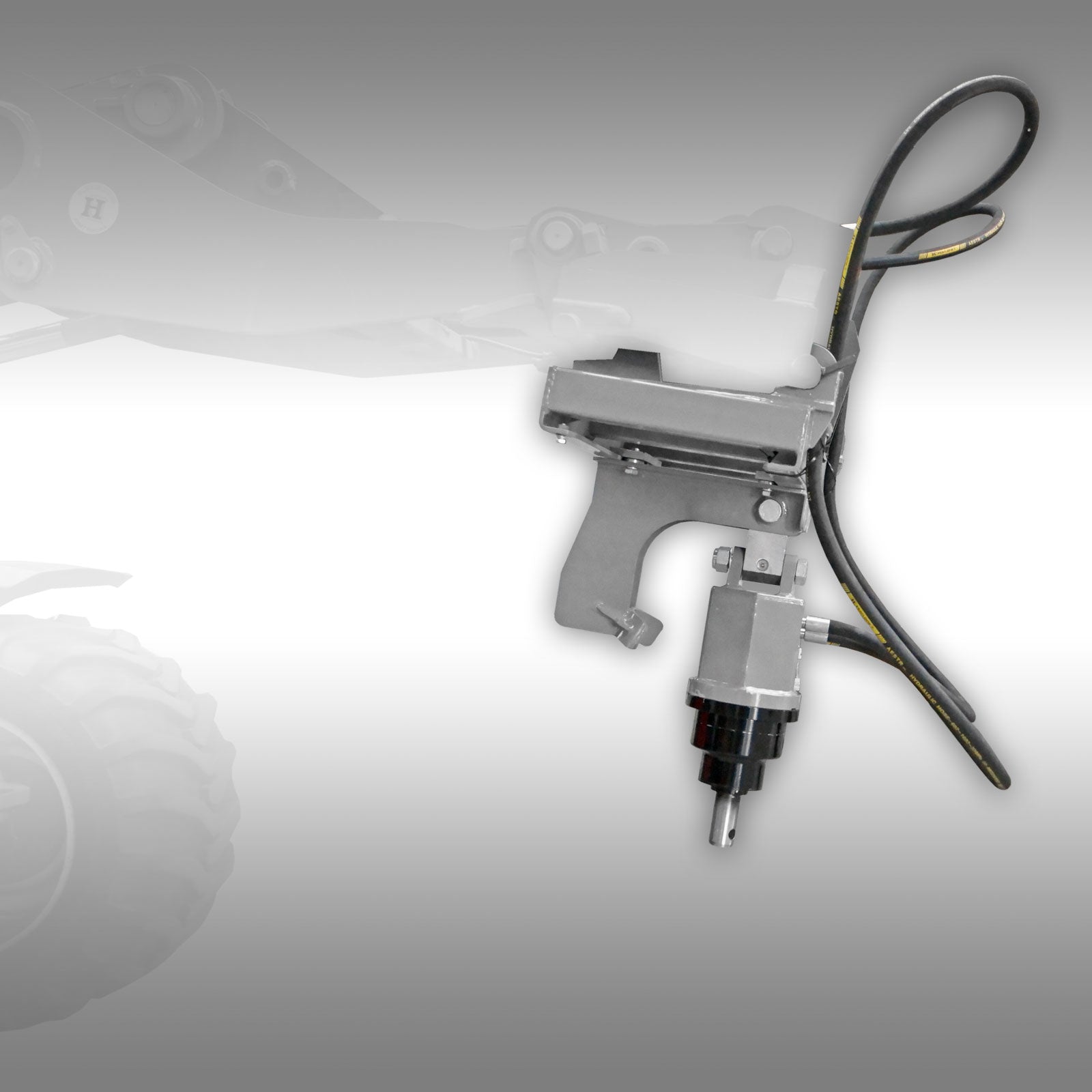 Hydraulik Erdbohrgerät Jansen HBG-5000 m. Euroaufnahme inkl. 2 Bohrer