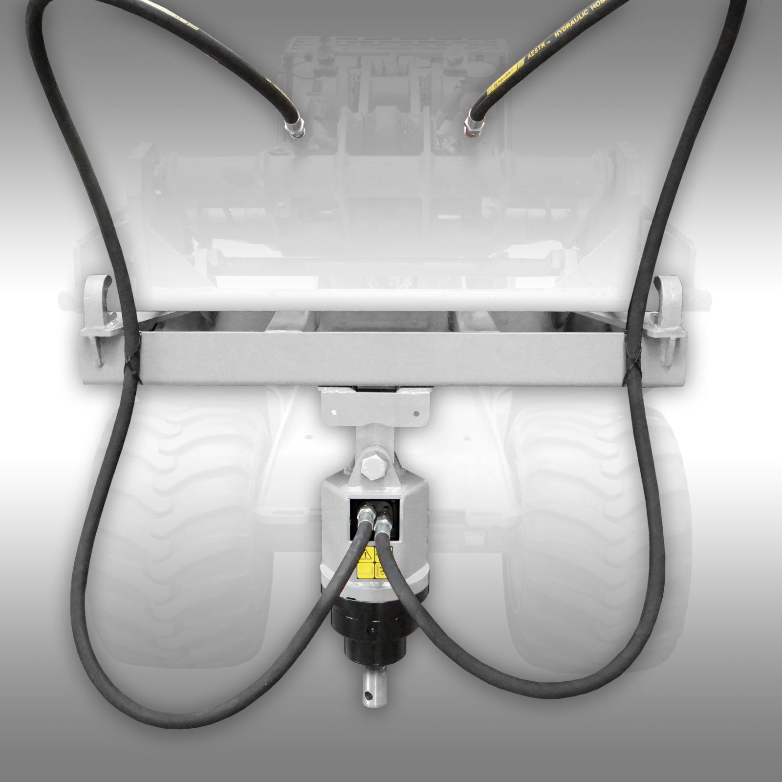 Hydraulik Erdbohrgerät Jansen HBG-5000 m. Euroaufnahme inkl. 2 Bohrer