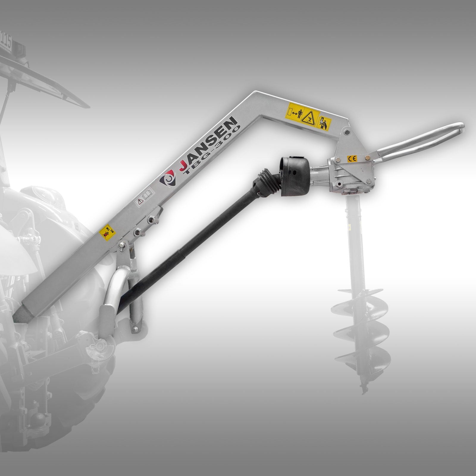 Traktorbohrer/Erdbohrgerät Jansen TBG-300. Robust,kraftvoll,vielseitig