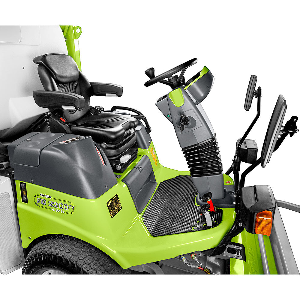 Grillo Aufsitzmäher mit Mähdeck und Sammeln FD 2200TS Stage5 4WD