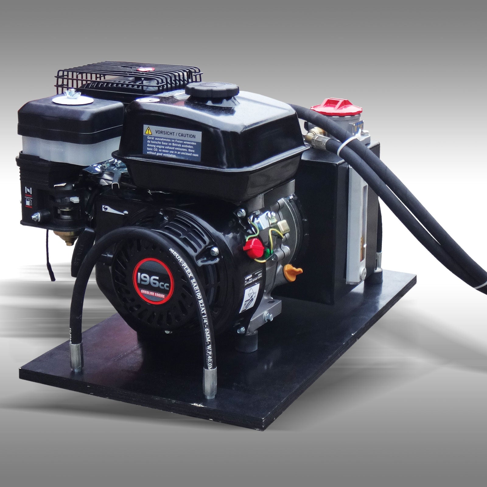 Holzrückewagen Jansen HRW-15, Holzanhänger mit Ladekran