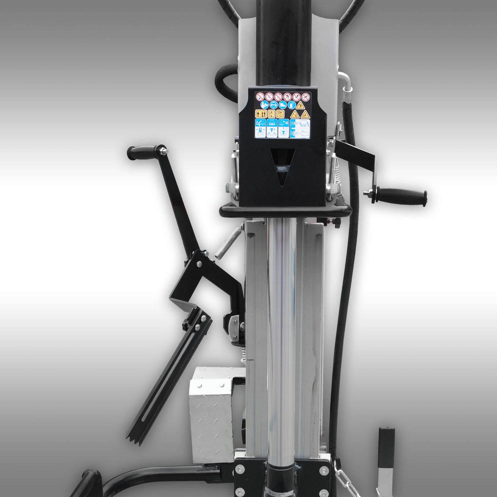 Holzspalter Jansen TS-22E, 22 t mit Stammheber, Elektromotor 4 kW