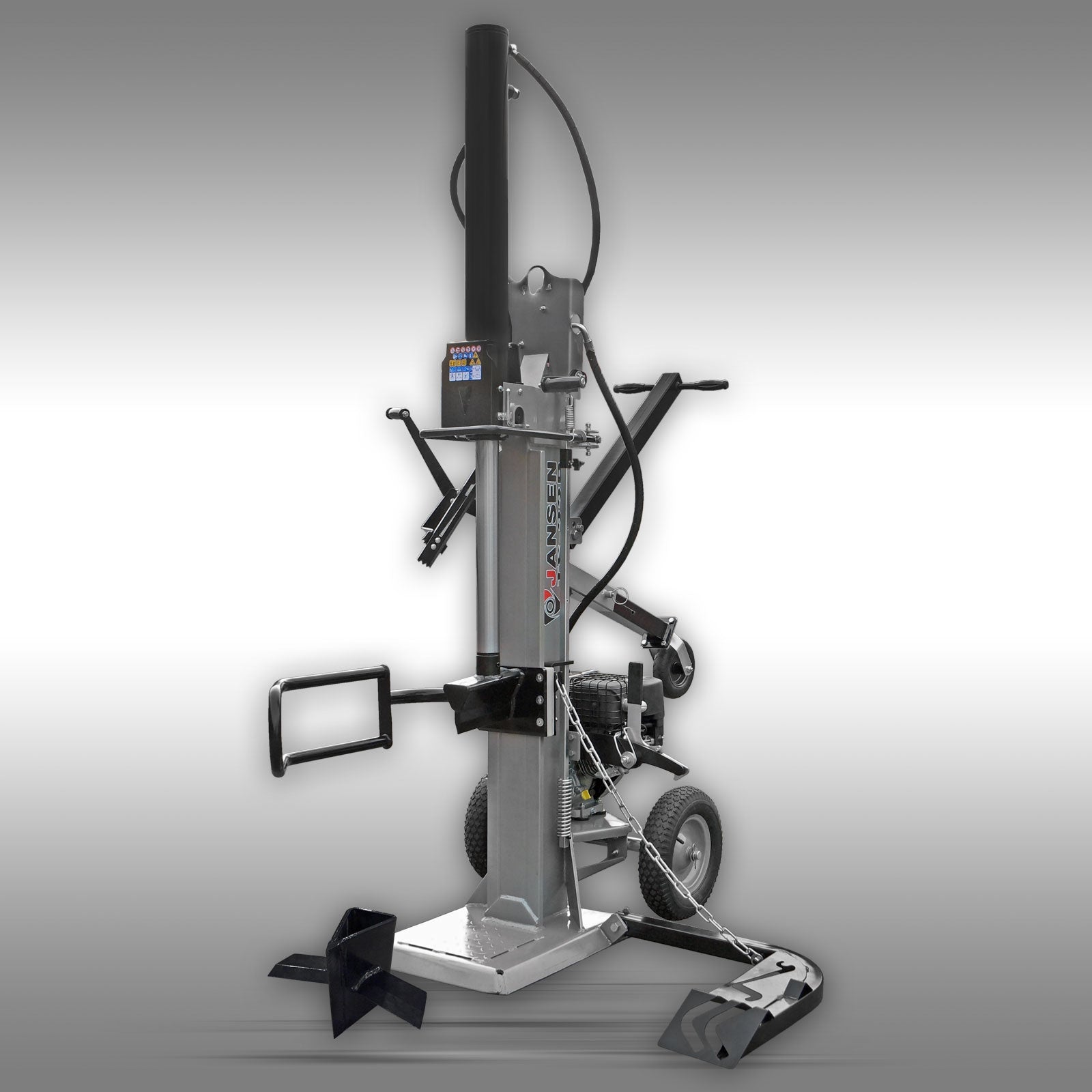 Holzspalter Jansen TS-22B, 22 t, inkl. Stammheber, 9PS Briggs&Stratton