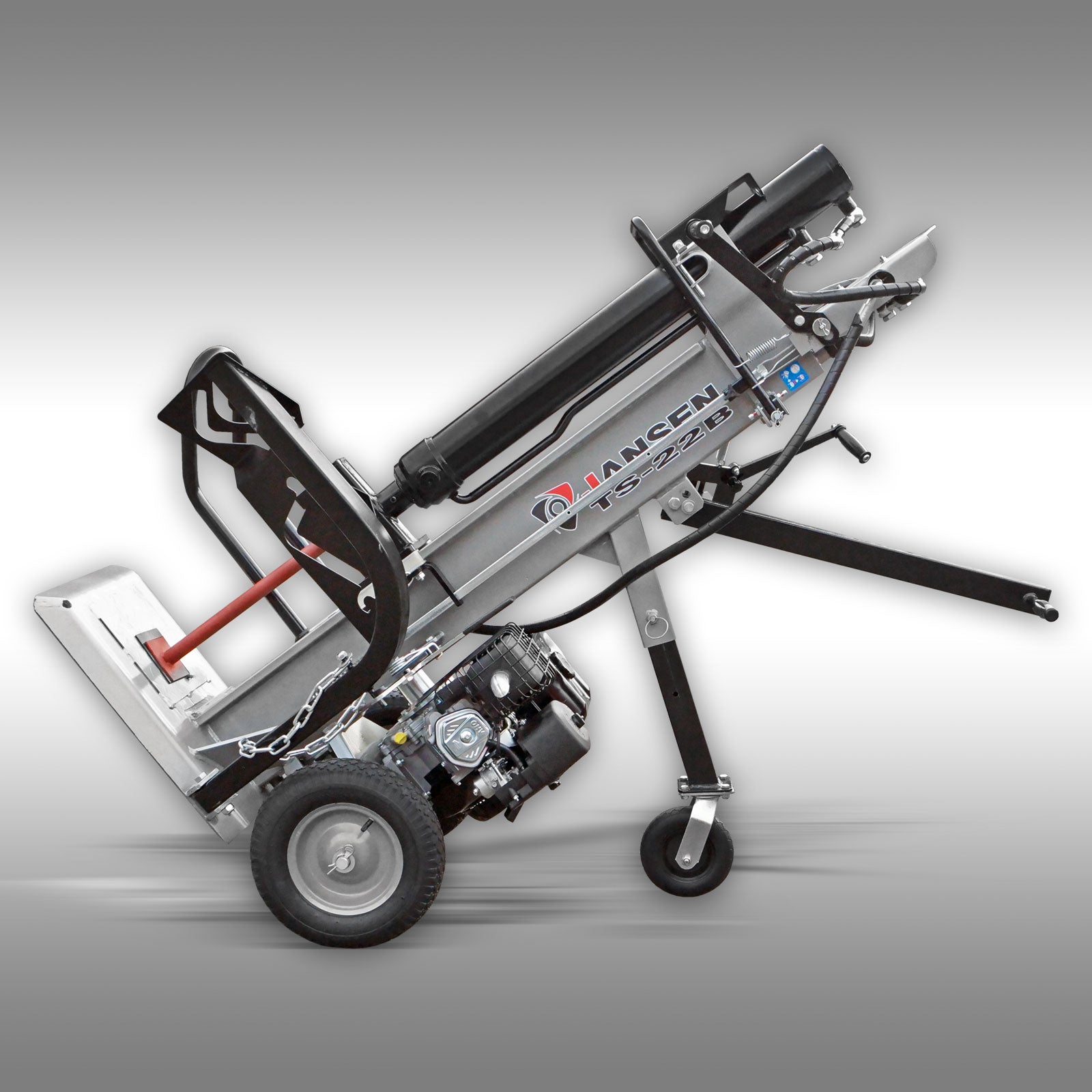 Holzspalter Jansen TS-22B, 22 t, inkl. Stammheber, 9PS Briggs&Stratton