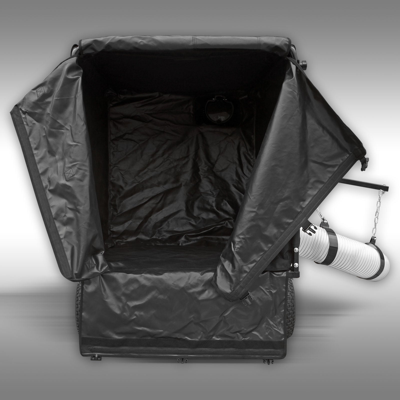 Laubsauger Jansen LS-700, Zugdeichsel, Blattsauger, Laubbläser, Anhänger