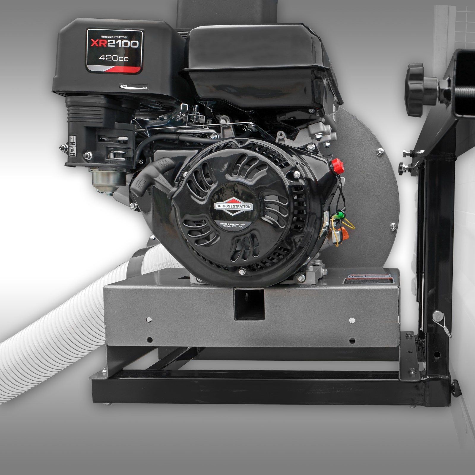 Laubverladegebläse Jansen LG-1300, Laubsauger, Laubbläser, Anbaurahmen