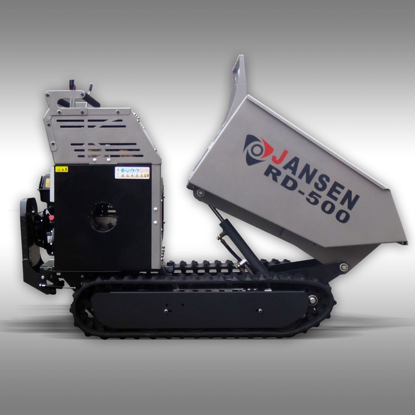 Raupendumper Jansen RD-500, Benzinmotor,9PS,hydrostatisch,Kettendumper