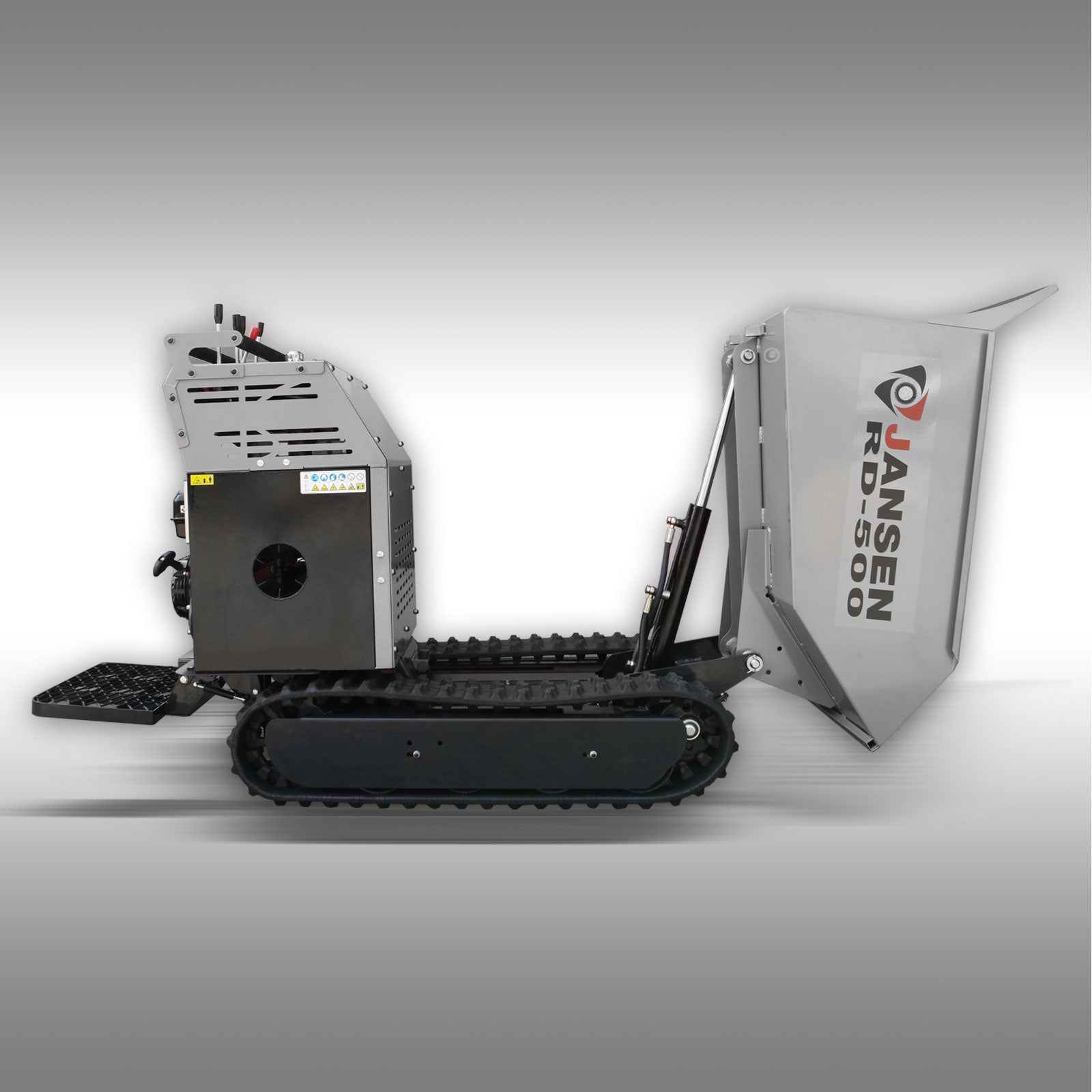 Raupendumper Jansen RD-500, Benzinmotor,9PS,hydrostatisch,Kettendumper