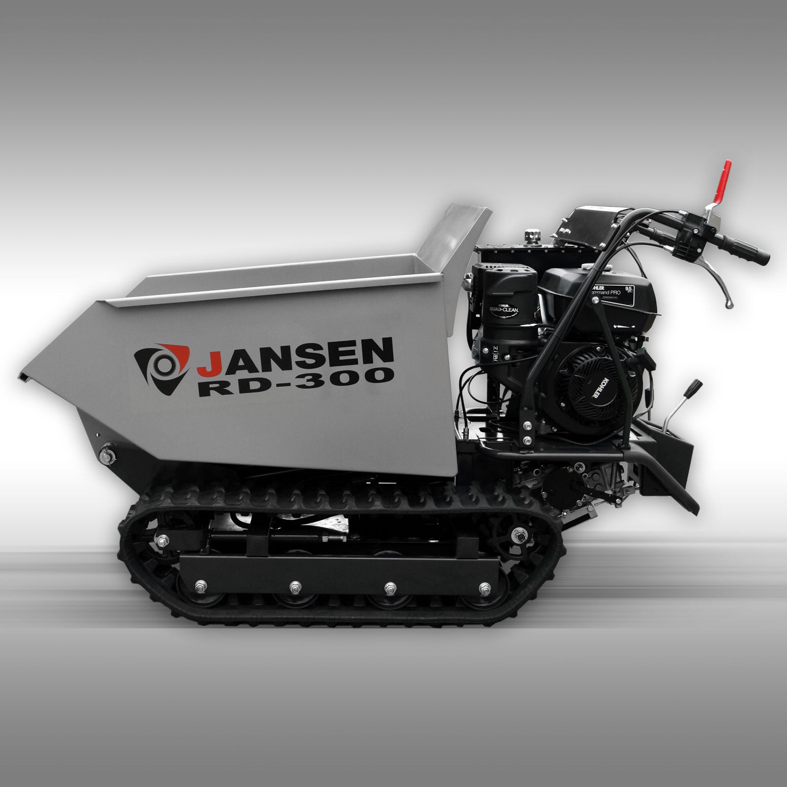 Raupendumper Jansen RD-300, hydr. Mulde, Benzinmotor, Briggs&Stratton