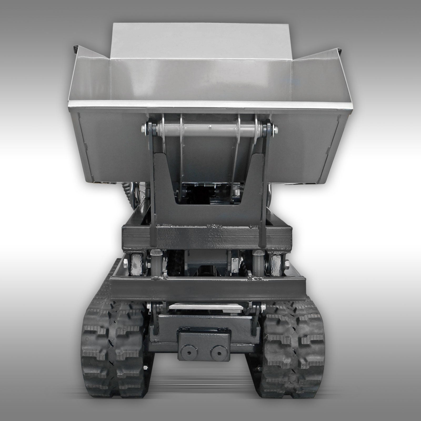 Raupendumper Jansen RD-300pro, hydraulische Mulde mit Hochkippsystem