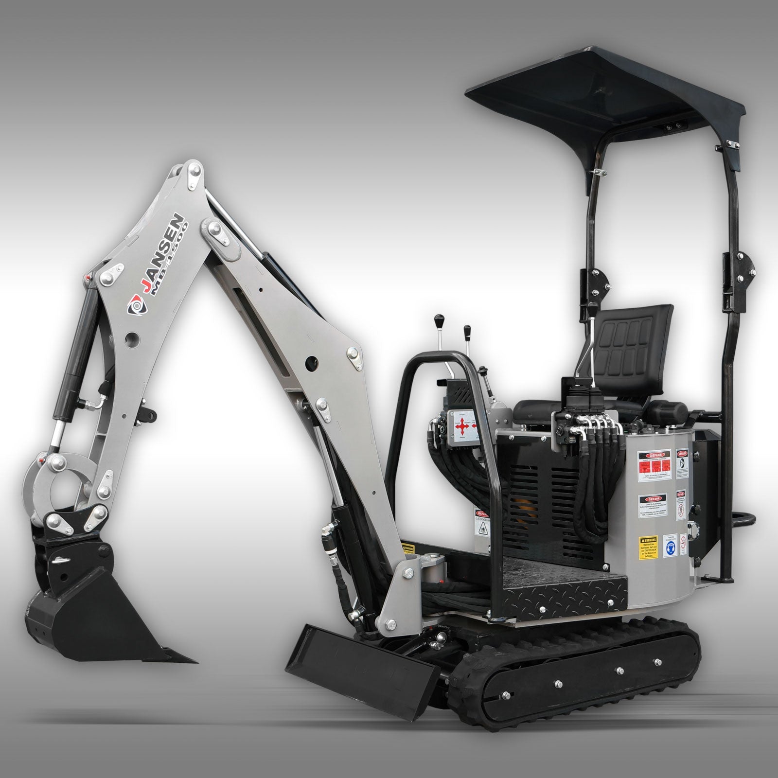 Jansen Minibagger MB-1500, Microbagger, Benzin