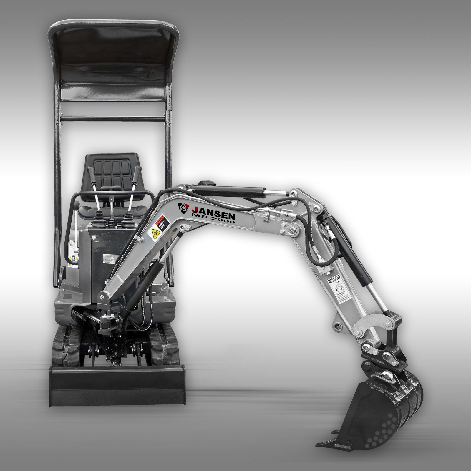 Jansen Minibagger MB-2000, Microbagger, Diesel, YANMAR