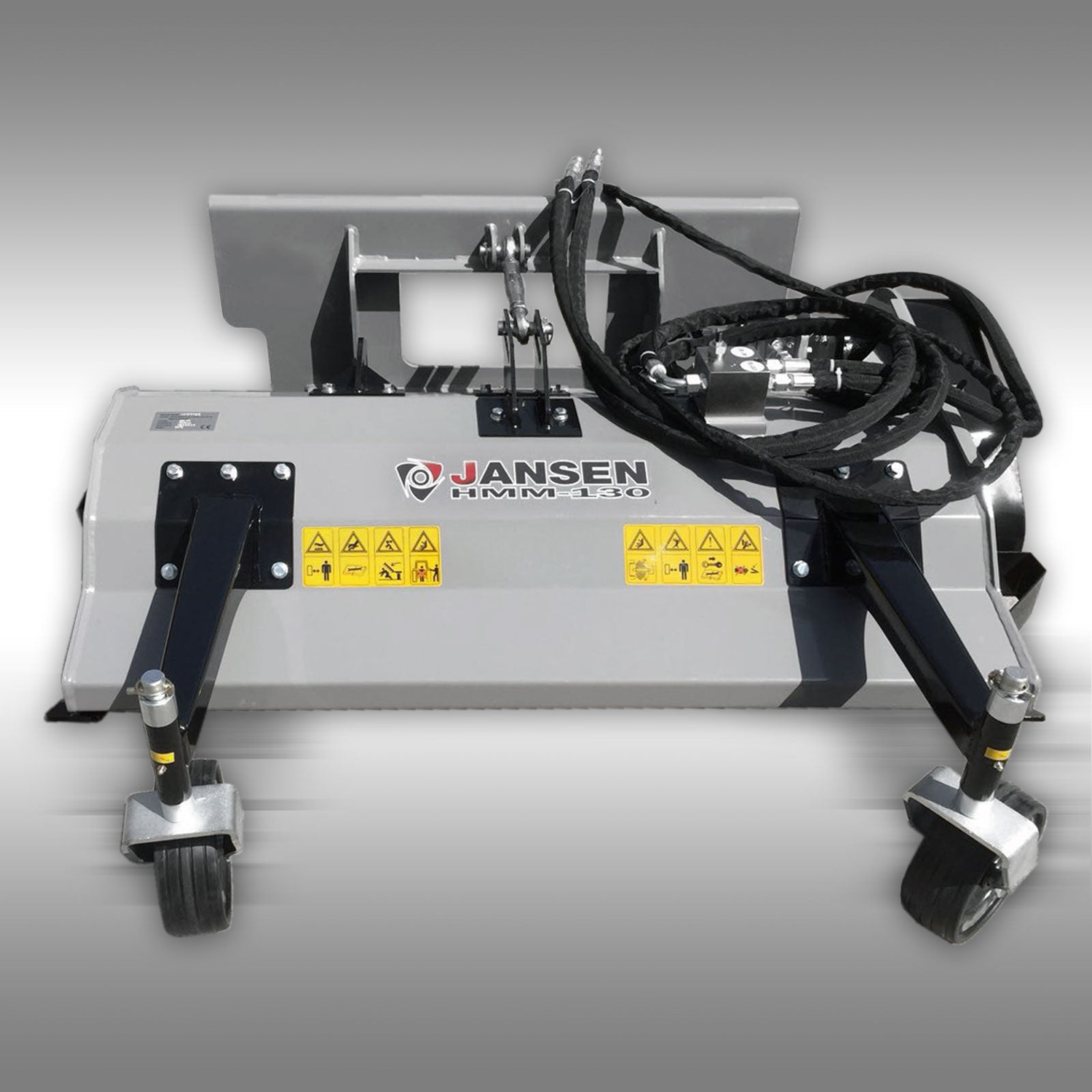 Hydraulischer Frontmulcher Jansen HMM-130, Schlegelmulcher, Mähwerk