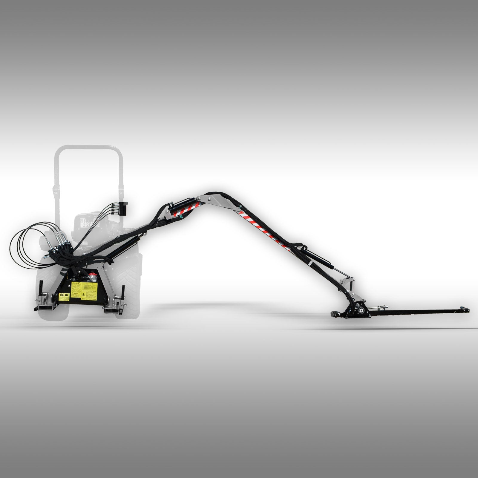 Hydraulischer Mähbalken Jansen HMB-180, Fingermähbalken, Heckenschere