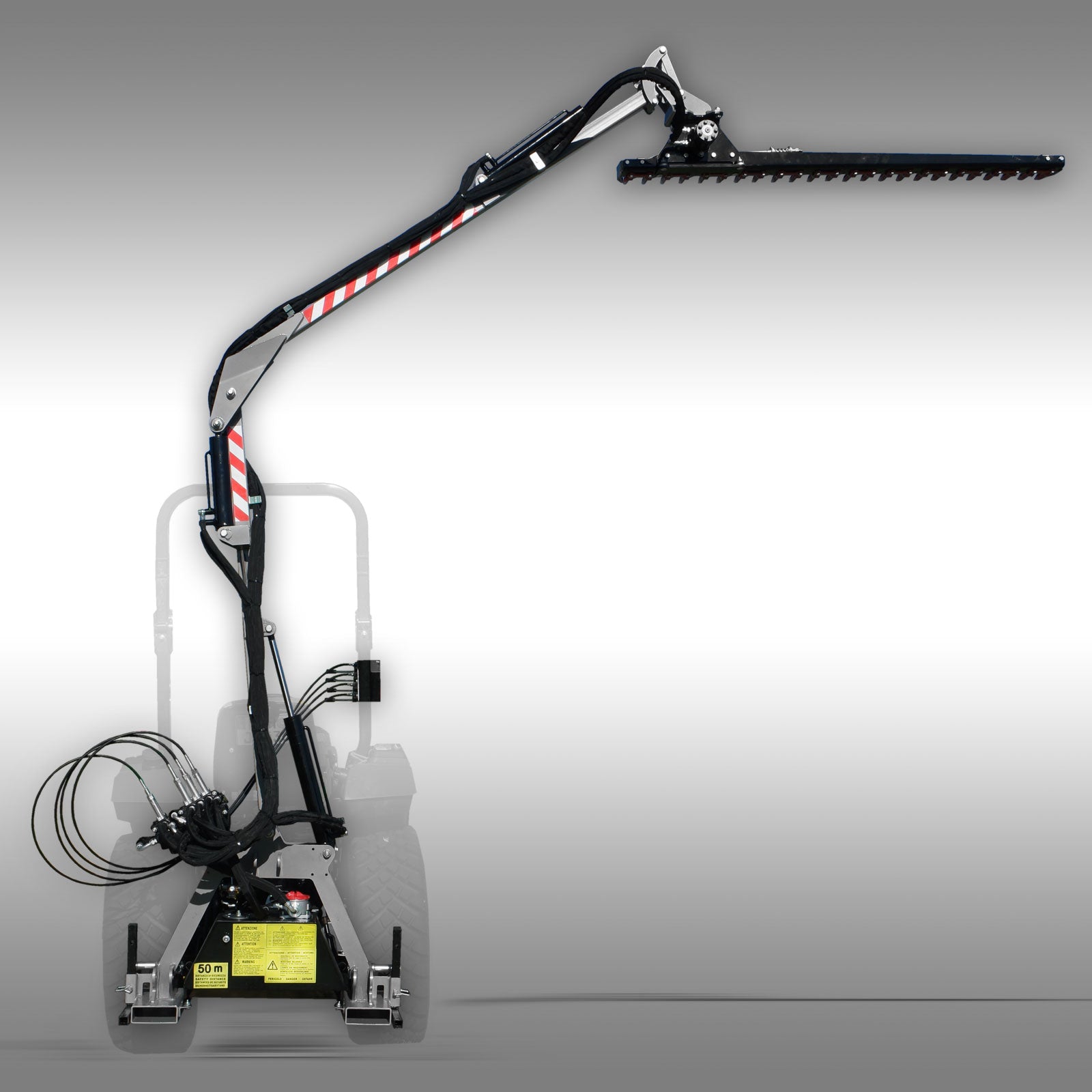 Hydraulischer Mähbalken Jansen HMB-180, Fingermähbalken, Heckenschere