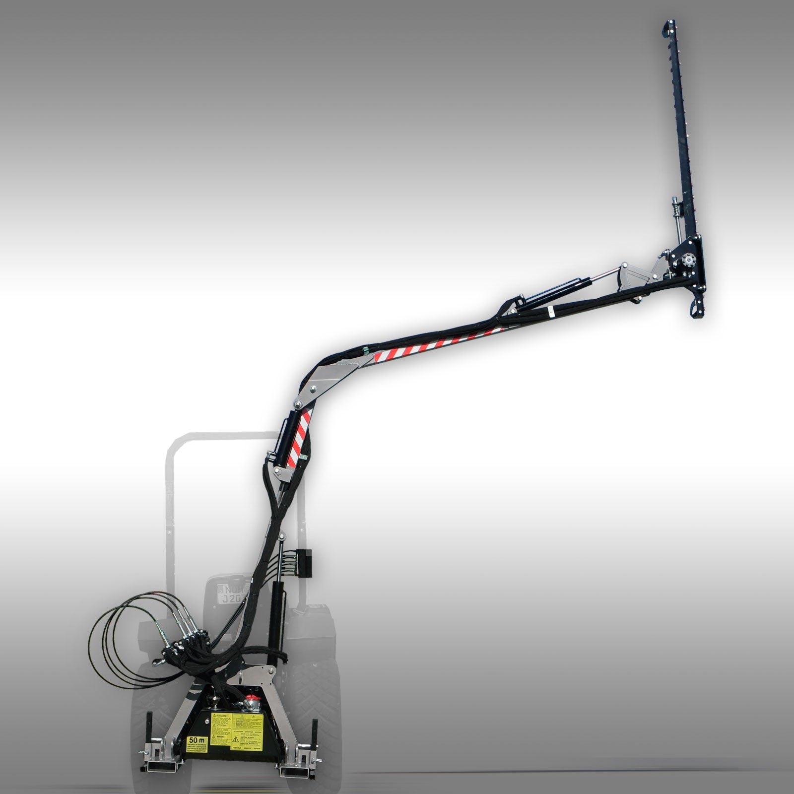 Hydraulischer Mähbalken Jansen HMB-180, Fingermähbalken, Heckenschere