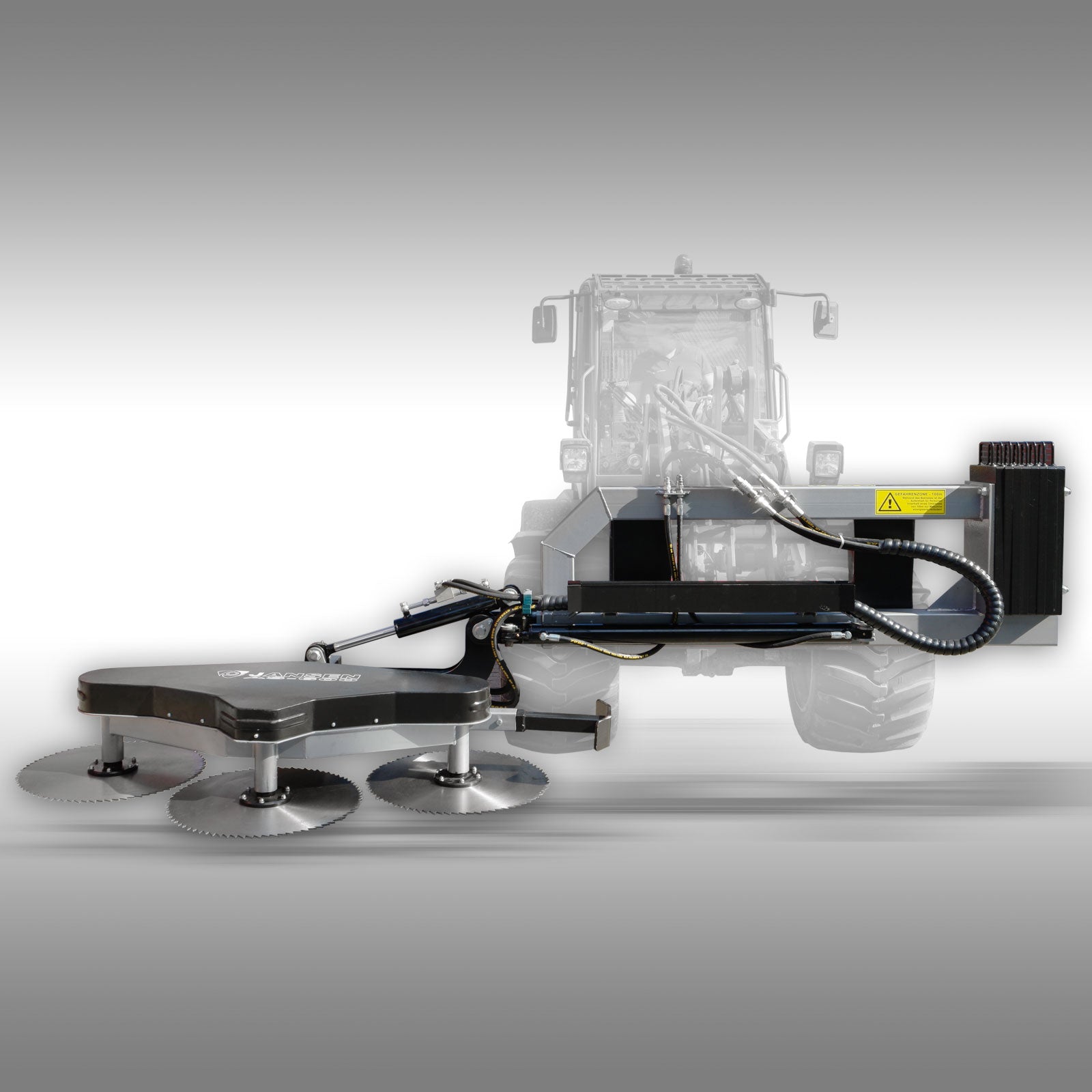 Astsäge Jansen AS-600, Astschere, Traktor, Frontlader, 1750 mm Breite