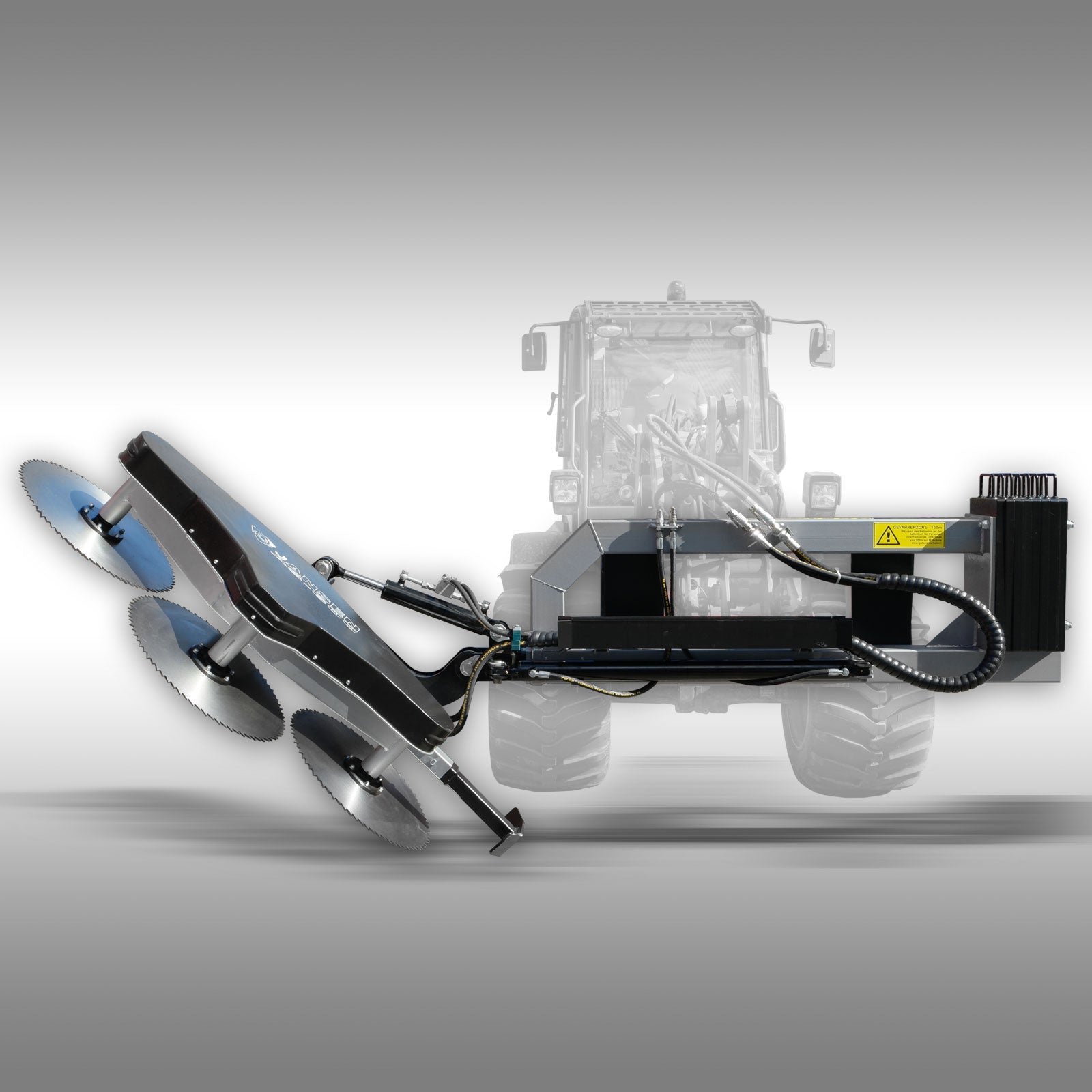 Astsäge Jansen AS-600, Astschere, Traktor, Frontlader, 1750 mm Breite