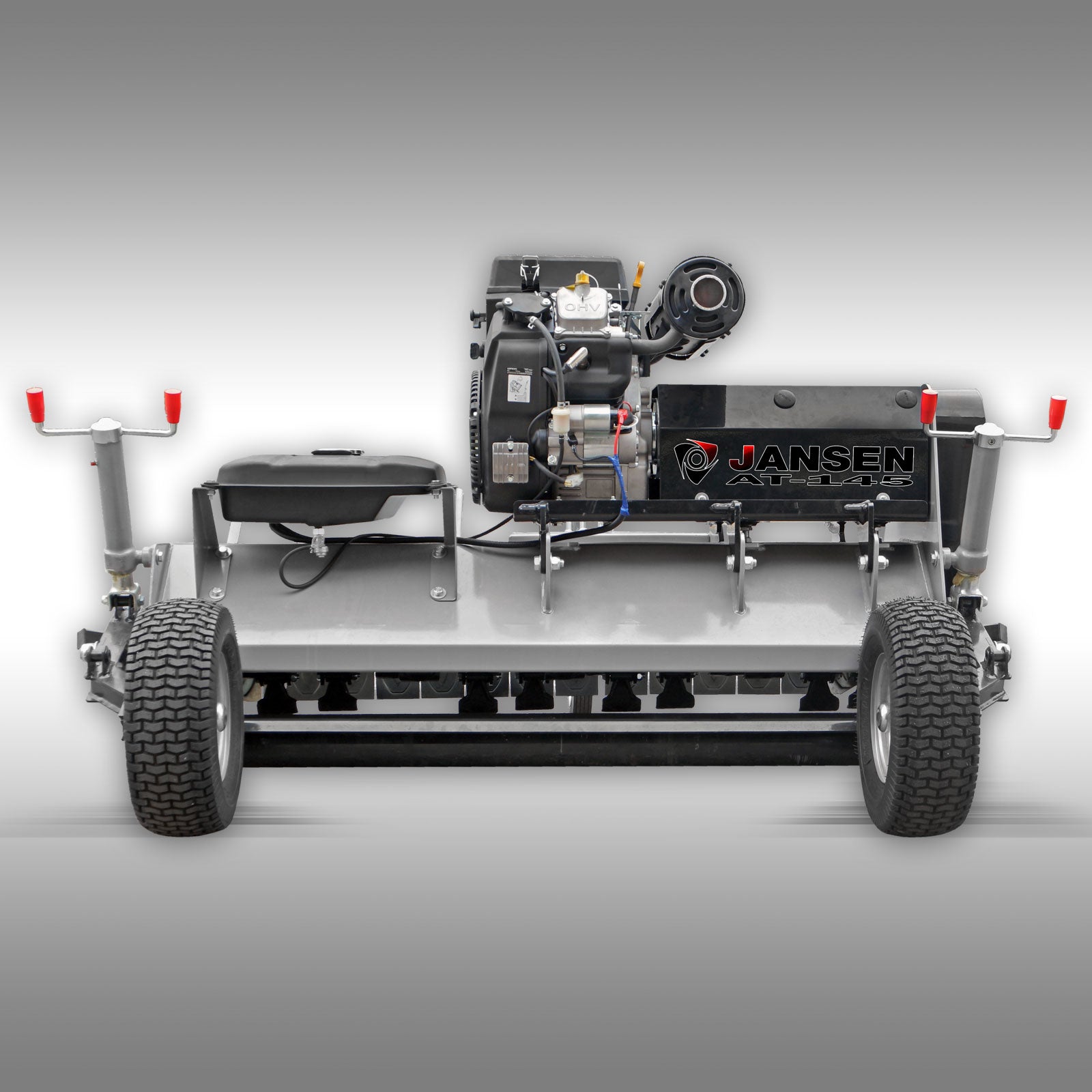 Schlegelmulcher Jansen AT-145, 23 PS Motor, Quad ATV Traktor, Mähwerk