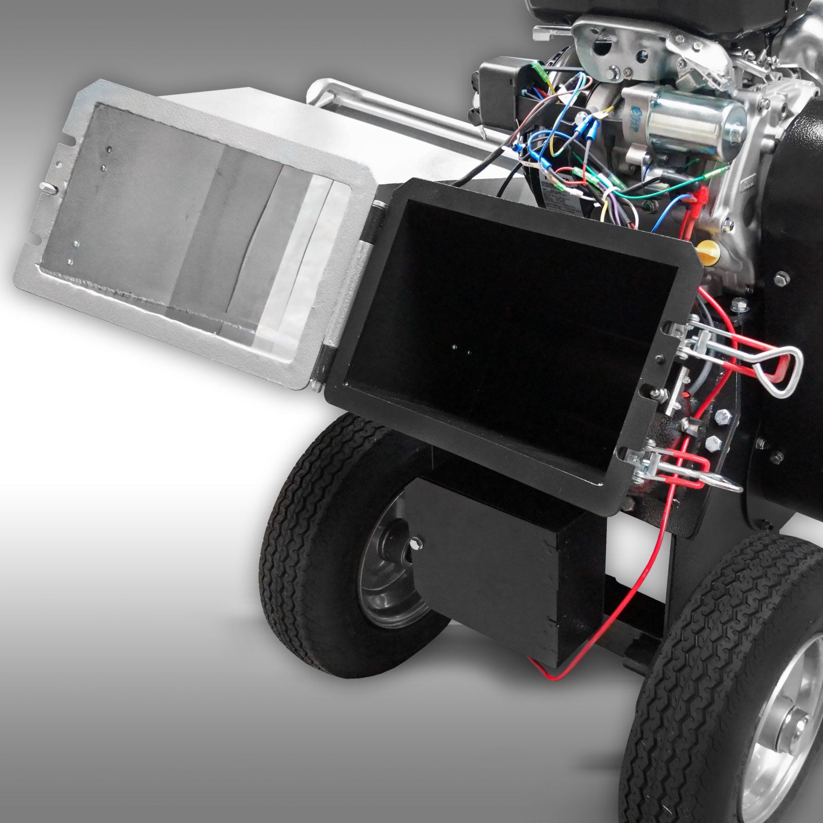 Schredder Jansen GTS-2000pro, Gartenschredder, Gartenhäcksler, E-START