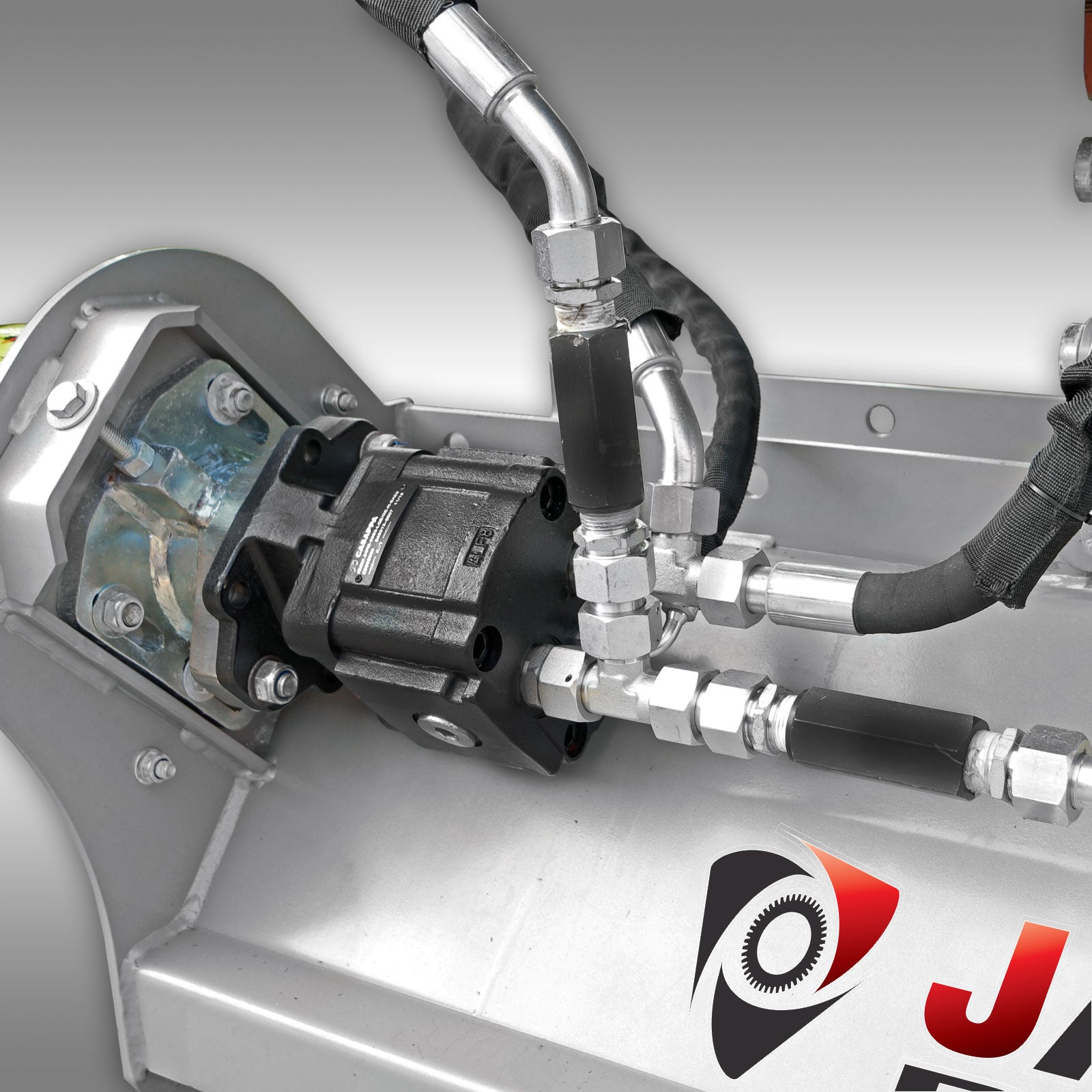 Baggermulcher Jansen BM-120, hydraulisch, Minibagger, Schlegelmulcher