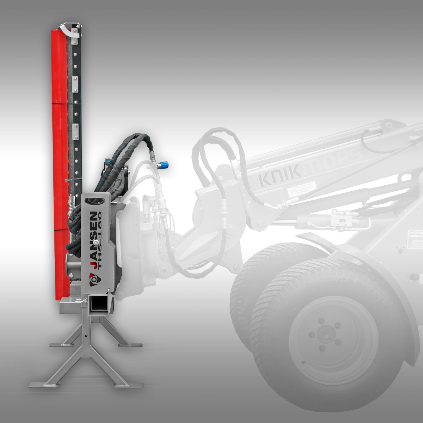 Traktor Hecken Schere Jansen THS-180, Mähbalken, Frontlader, 180 cm