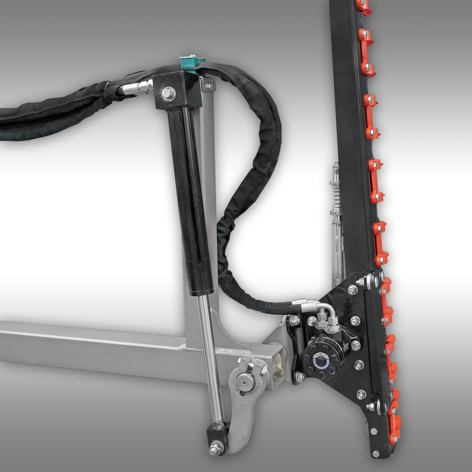 Traktor Hecken Schere Jansen THS-180, Mähbalken, Frontlader, 180 cm