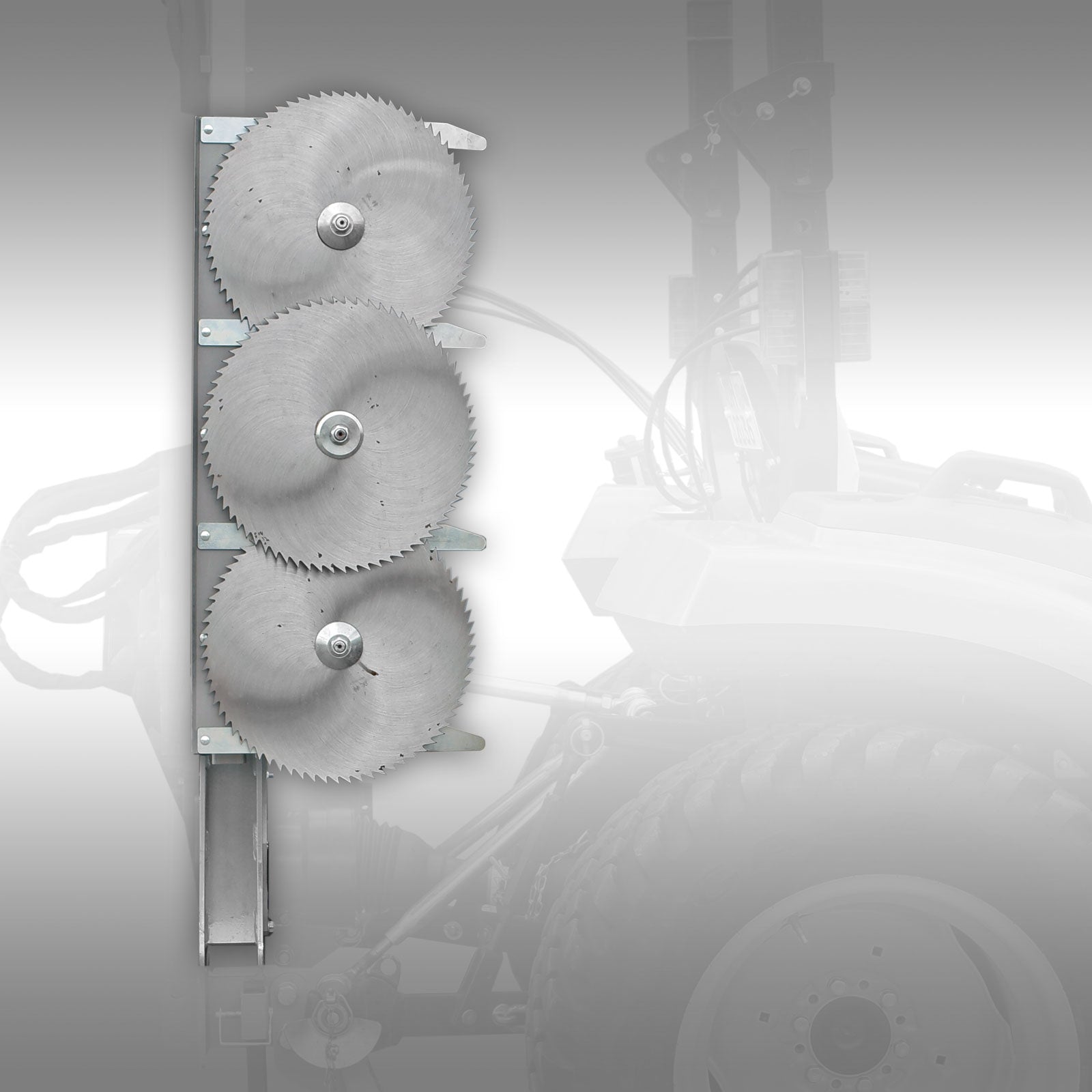 Astsäge (nur Kopf) Jansen AS-400K, Astschere, Traktor, 900 mm Breite, 3 Blatt